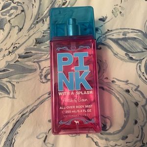 PINK with a splash, fresh and clean